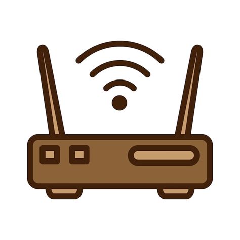 Premium Vector Wifi Router Icon Vector