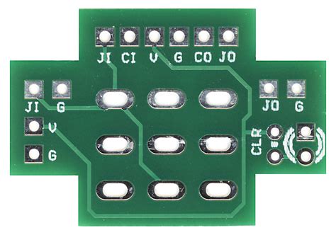 PCB - 3pdt daughterboard