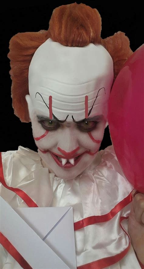 It Pennywise Killer Clown Halloween Costume Makeup