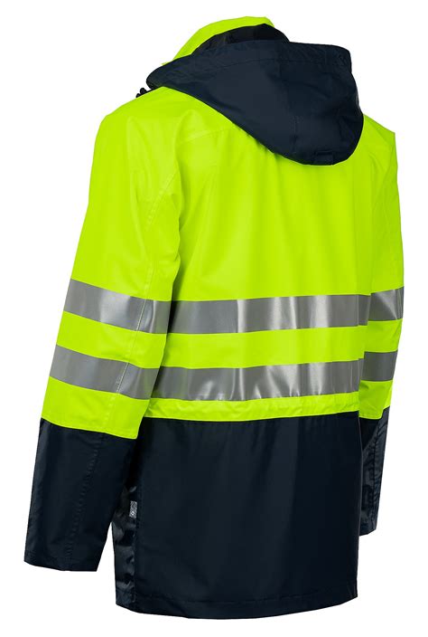 Куртка-ветровка утепленная сигнальная «Шторм контроль» флуоресцентная ...