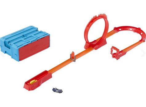 Mattel 全新特價 Hot Wheels 風火輪軌道旋轉跳躍組合 火元素 風火輪小汽車 露天市集 全台最大的網路購物市集