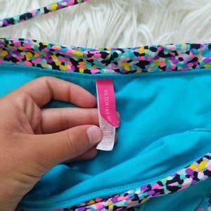 Victoria S Secret Swim Victorias Secret Halter Neck Splatter Bikini Poshmark