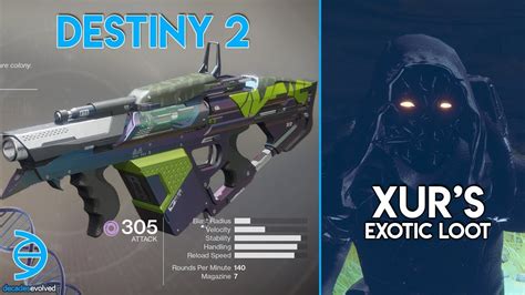 Destiny 2 XUR EXOTIC LOOT And LOCATION 12th January YouTube