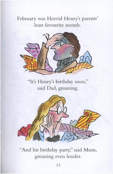 Horrid Henry Early Reader: Horrid Henry’s Birthday Party - Scholastic ...