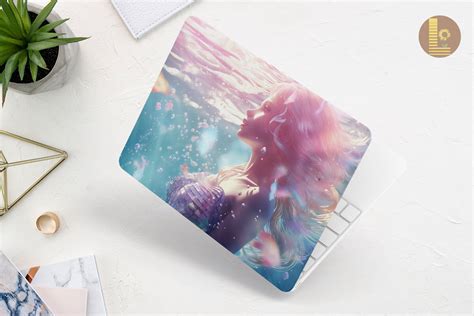 Beautiful Mermaid Underwater Background Graphic by Lewlew · Creative Fabrica