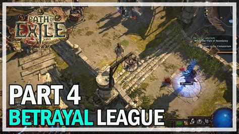 Path Of Exile Betrayal League Lets Play Part 4 Chamber Of Sins