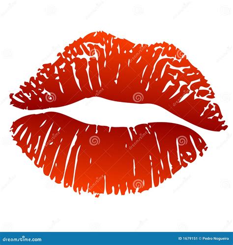 Hot Kiss Stock Vector Illustration Of Scalable Woman 1679151