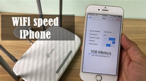 Iphone Wifi Speed Test