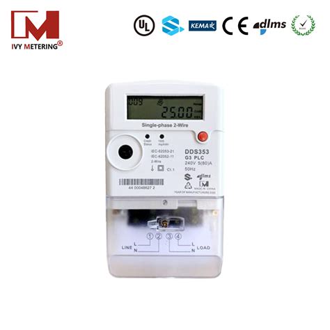 Ciu Ihd Meter Dlms Prepaid Postpaid Meter With Sts China Energy Meter