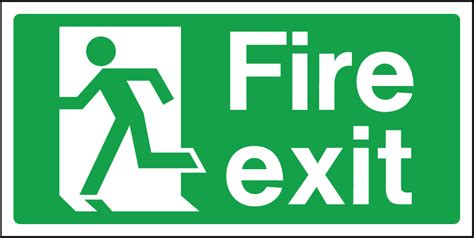 Free Fire Exit Signs, Download Free Fire Exit Signs png images, Free ...