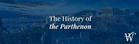 The History of the Parthenon - Windstar Cruises Travel Blog