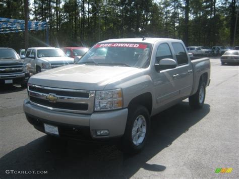 Silver Birch Metallic Chevrolet Silverado Ltz Crew Cab X