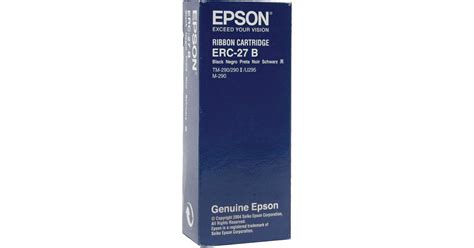 Epson Erc B Black Fabric Ribbon Cartridge For M Erc B