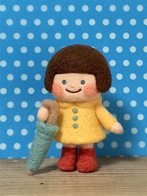 Позитивные игрушки из шерсти от японского мастера Chai Felt Design ...
