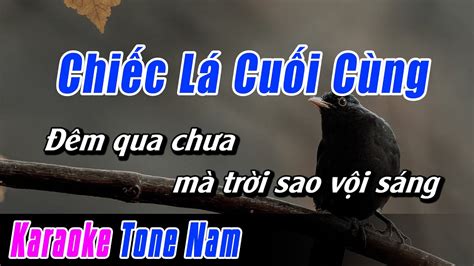 Chi C L Cu I C Ng Karaoke Tone Nam Karaoke Nh C S Ng Chu N M I Nh T