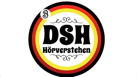 Deutsch lernen durch Hören 87 DSH Prüfung zum Hörverstehen mit