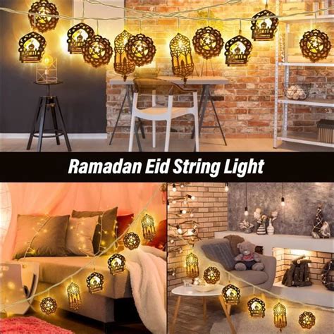 Guirlande Lumineuse Ramadan Décoration Extérieure 20 LED