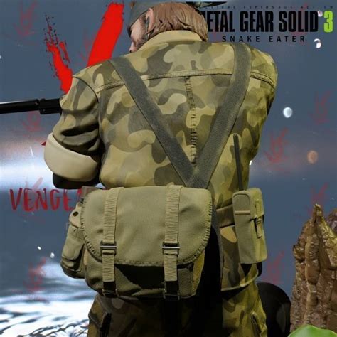 Naked Snake Mgs Snake Eater D Model D Printable Cgtrader