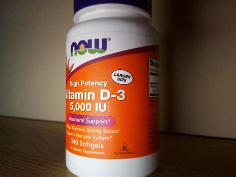 Витамин Д3 Vitamin D3 Now Foods 125мкг 5000 240капсул — Купить Недорого ...