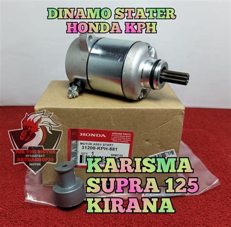 DINAMO STATER KUALITAS ASLI ORIGINAL HONDA KPH KHARISMA KIRANA