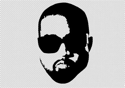 Kanye West SVG PNG Yeezy Ye Rapper Clipart the College - Etsy