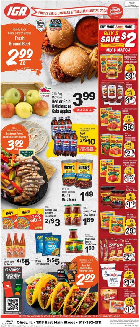 IGA IL Weekly Ad Flyer Specials January 17 To January 23 2024