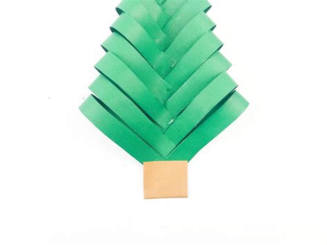 A Paper Christmas Tree Craft for Kids - Love Peace Motherhood