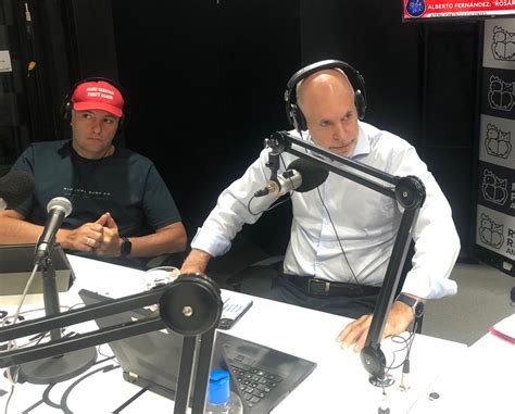 Manuel Adorni On Twitter Estuvimos En Radio Rivadavia Junto A Horacio