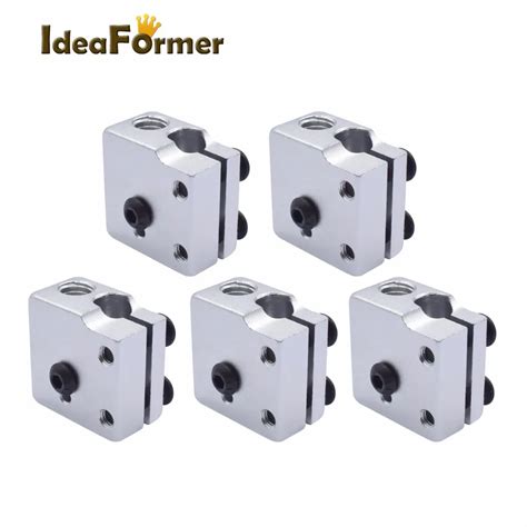 Pcs Volcano Hot End Eruption Heater Block Heating Block Mm Filament V V Extruder J Head