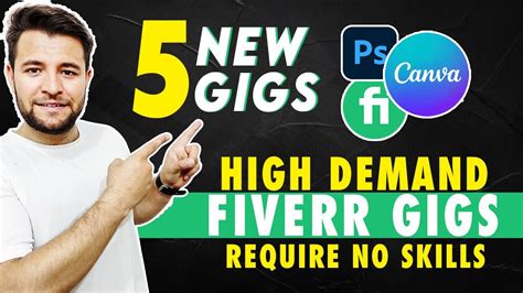 5 High Demand Low Competition Gigs On Fiverr 2022 For Beginners Best