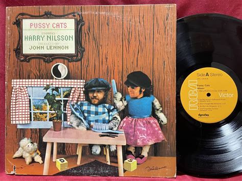 Yahoo オークション 円開始 USorg盤 HARRY NILSSON PUSSY CATS JOH