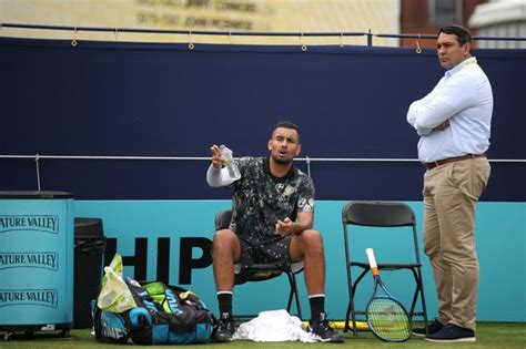 Nick Kyrgios Was Fined Almost For Miming Crude Sex Act With A Water Bottle Daily Star