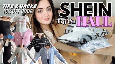 Shein Haul Try On Haul Coupon Code Shein Summer Haul Shein