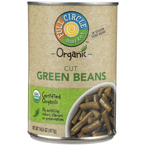 Full Circle Cut Green Beans 14 5 Oz Instacart