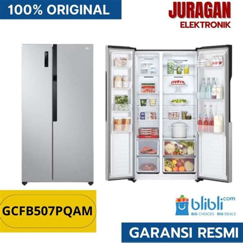 Promo Kulkas Side By Side LG GCFB507PQAM 509 Liter Smart Inverter