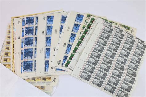 Us Stamps, Face Value Auction