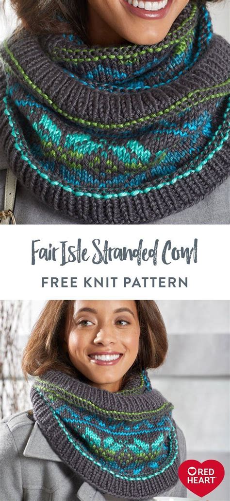 Fair Isle Knitting Patterns Free Colorwork Knitting Patterns Scarf