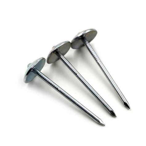 China Twisted Umbrella Head Roofing Nail Steel Galvanized Roofing Nails