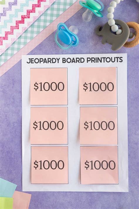 Free printable jeopardy money, Download Free printable jeopardy money