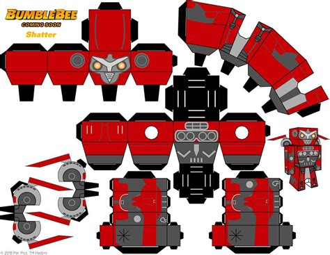 Bumblebee Movie Official Coloring Activity And Papercraft Sheets