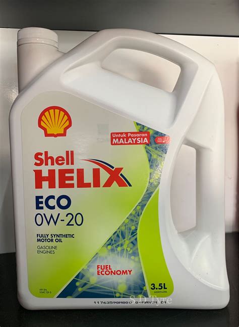 Shell Helix Eco W L Pasaran Malaysia Fully Synthetic Shell