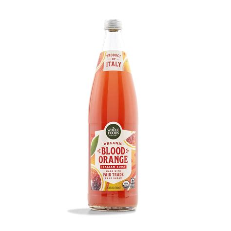 Buy Whole Foods Market Blood Orange Italian Soda Fl Oz Online At