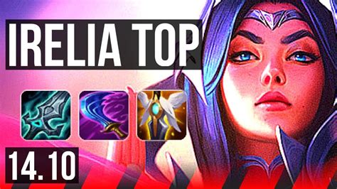 Irelia Vs Camille Top 5k Comeback 6 Solo Kills Euw Master 14