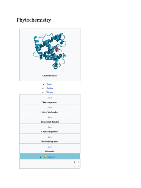 Phytochemistry | PDF | Chemistry | Botany