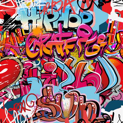 Graffiti Hip Hop - Photo Wallpaper | wall-art.com