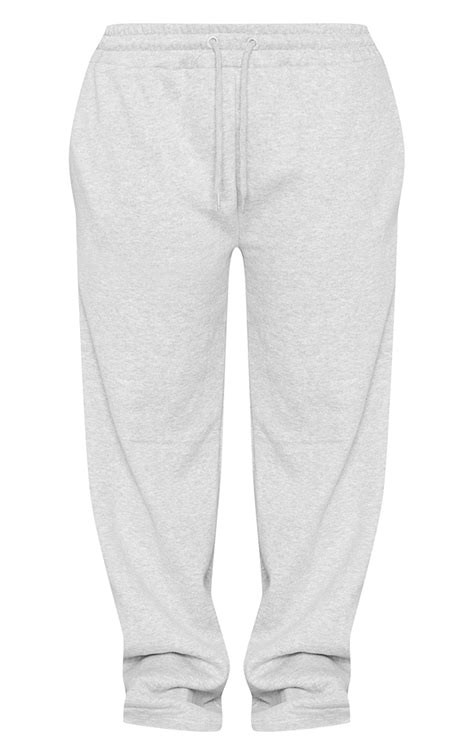 Shape Grey Marl Baggy Low Rise Joggers Prettylittlething Qa