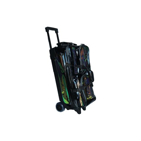 Epic Ball Triple Luminous Black Bowling Bag Epic Bowling Products