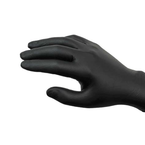 Microflex®midknight Powder Free Textured Black 5mil Nitrile Glove