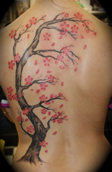 Cherry Blossom Tattoos Designs, Ideas and Meaning | Tattoos For You