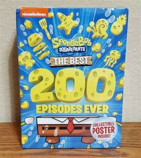 Spongebob Squarepants The Best 200 Episodes Ever Dvd Set For Sale